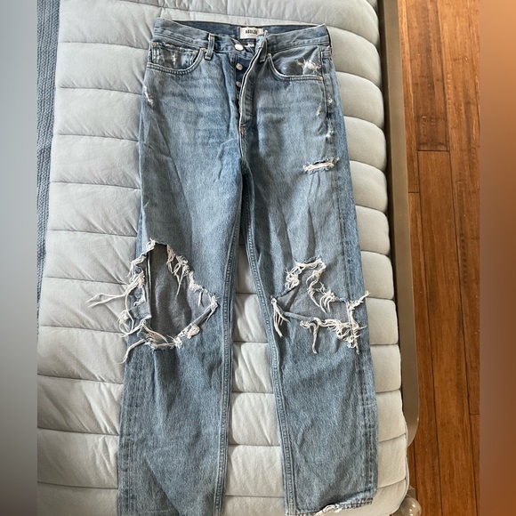Agolde 90s ripped jeans - Picture 2 of 2